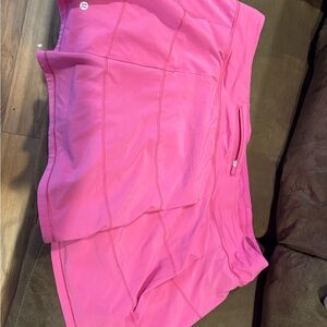Lululemon Women's Pink Athletic skirt size 20